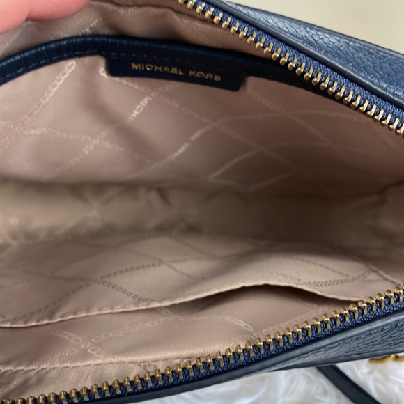 MICHAEL KORS ~ Jet Set Large Leather Snake East West Bag ~ NWT! - Picture 9 of 12